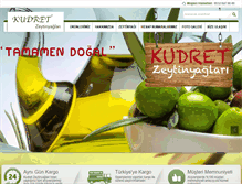 Tablet Screenshot of kudretzeytinyaglari.com